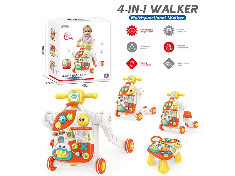 4 In 1 Baby Walker