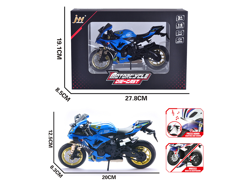 Simulation Alloy Motorcycle