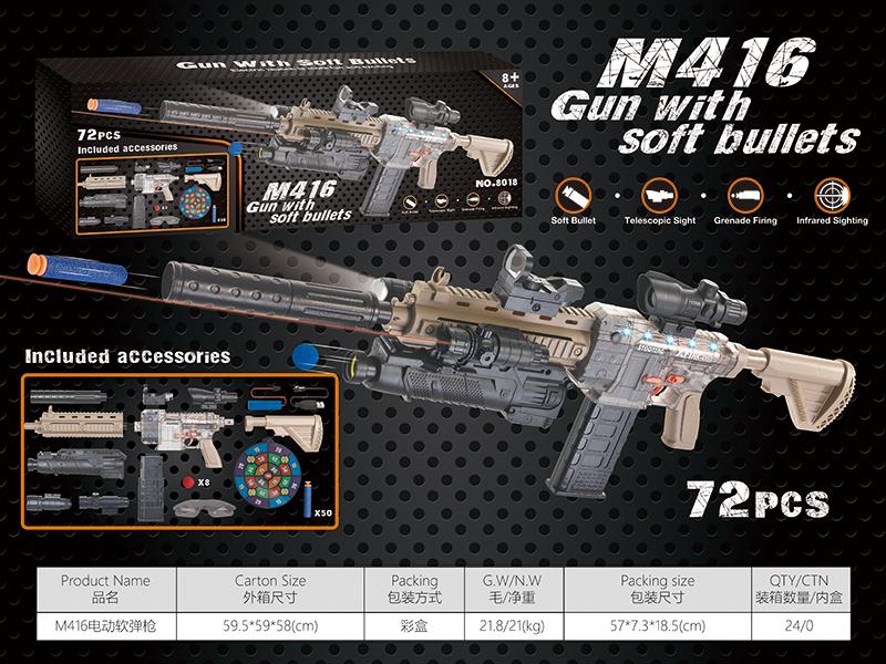 M416 B/O Soft Bullet Gun