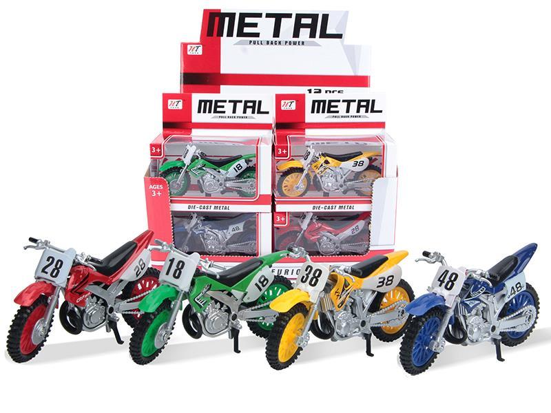 Slide Alloy Cross-Country  Motorcycle 12PCS