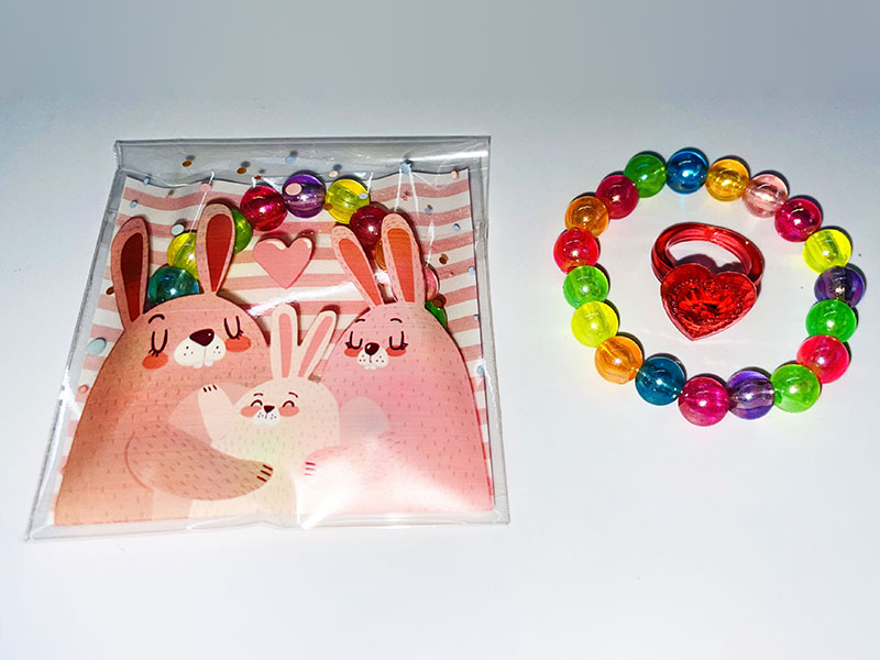 Bead Bracelet + Ring