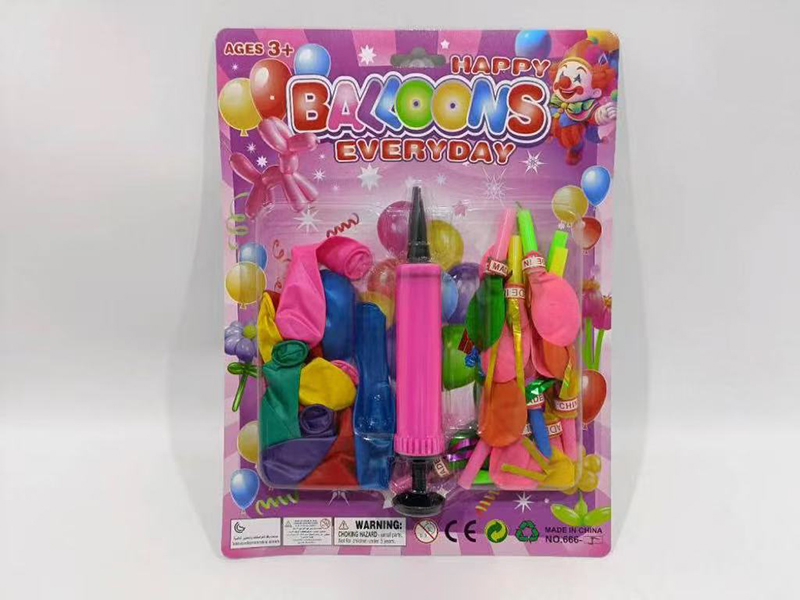 Whistle Balloons + 10" Balloons