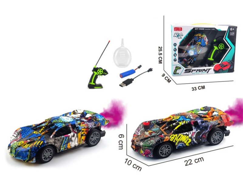 4-Channel  Spray Remote Control Graffiti Bmw