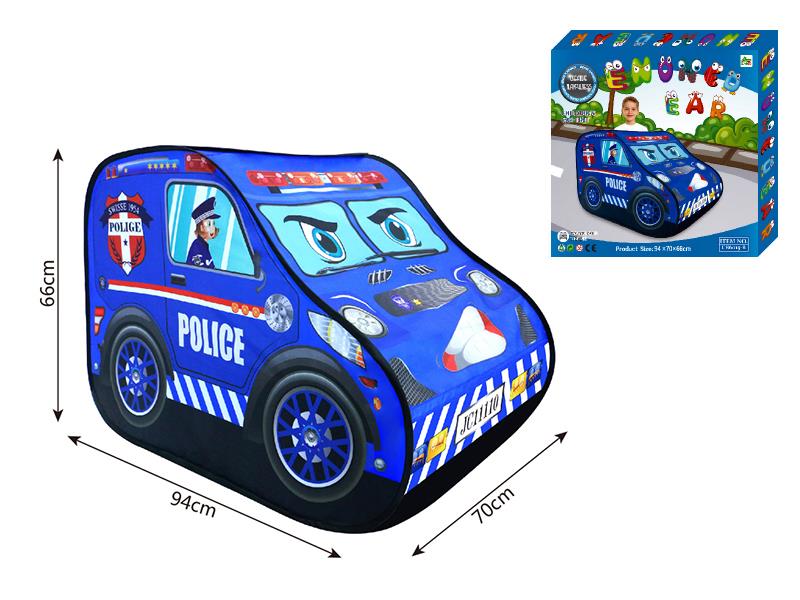 Children Police Car Tent
