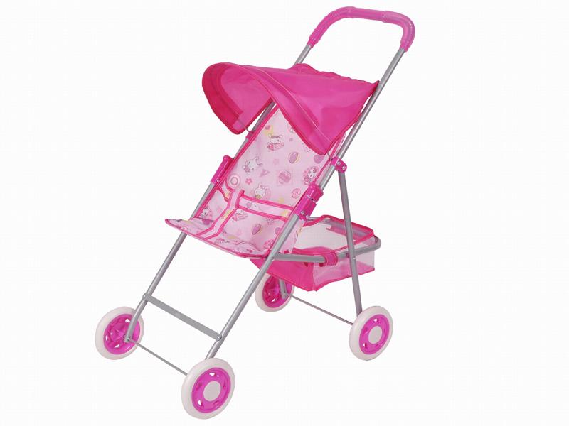 Baby sunshade Trolley  (Silver iron )  Eva Wheel
