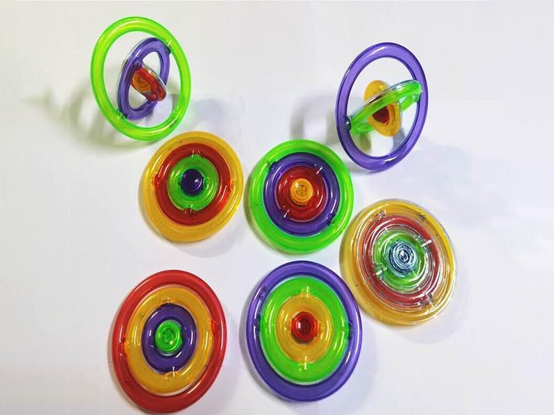 Luminous 3D Maze Spinning Top