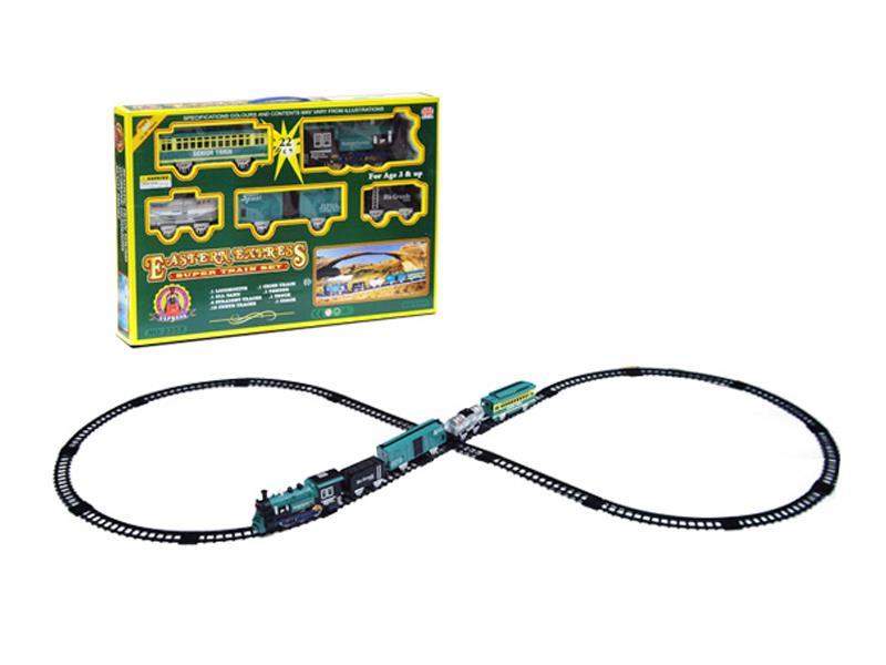 ELECTRIC RAILWAY WITH MUSIC & SMOKE