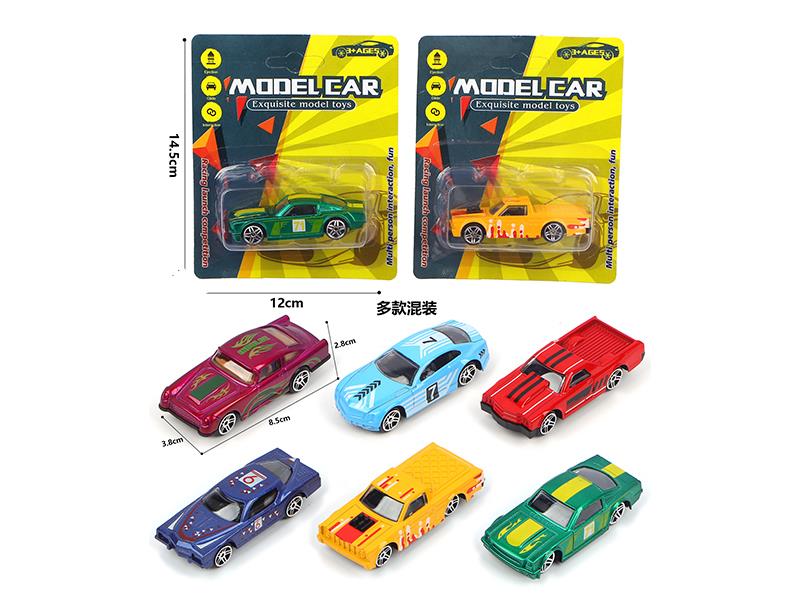 1:50 Pull Back Simulated Retro Alloy Car