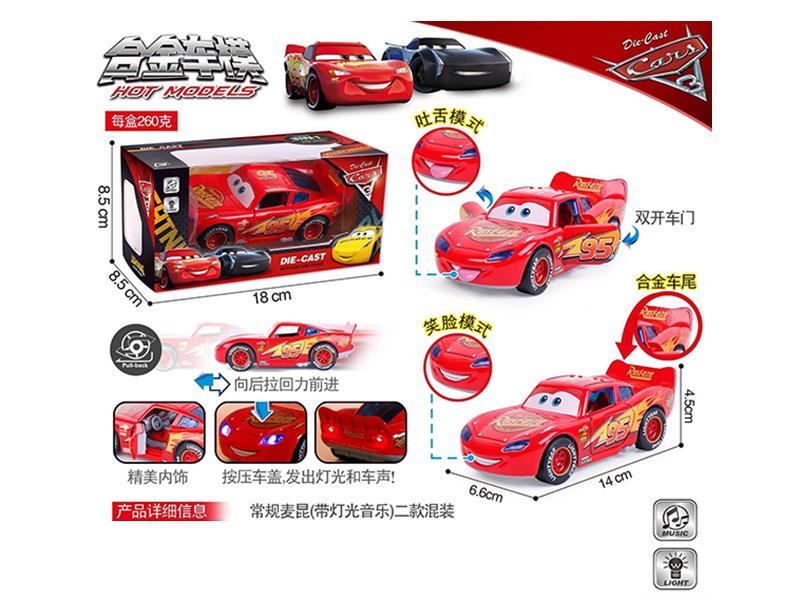 Alloy Pull Back Door-Opening Cars 3