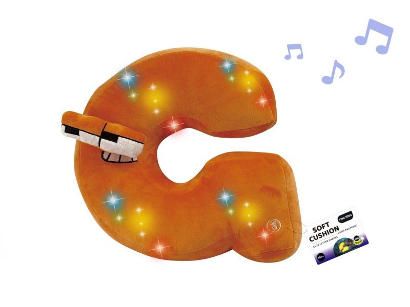 Alphabetic Plush Soothing Pillow - G