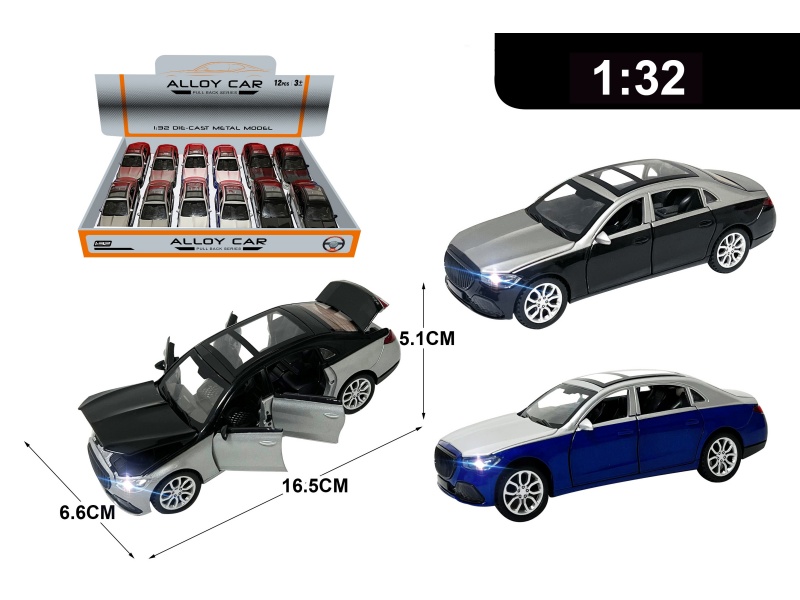 1:32 Alloy Model Display Box With Force/With Light And Sound, 3 Ag13 Batteries Included