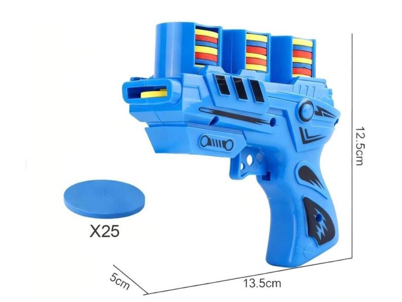 Three-Hole EVA UFO Gun - Blue