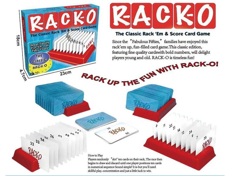 The Chassic Rack Card Game