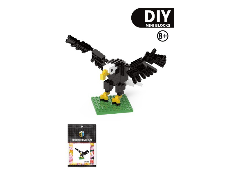 Vulture Bird Building Blocks 126 PCS
