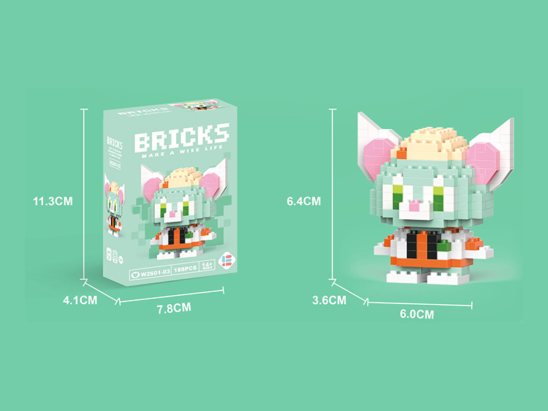 Mini Gelatoni Building Blocks 188PCS
