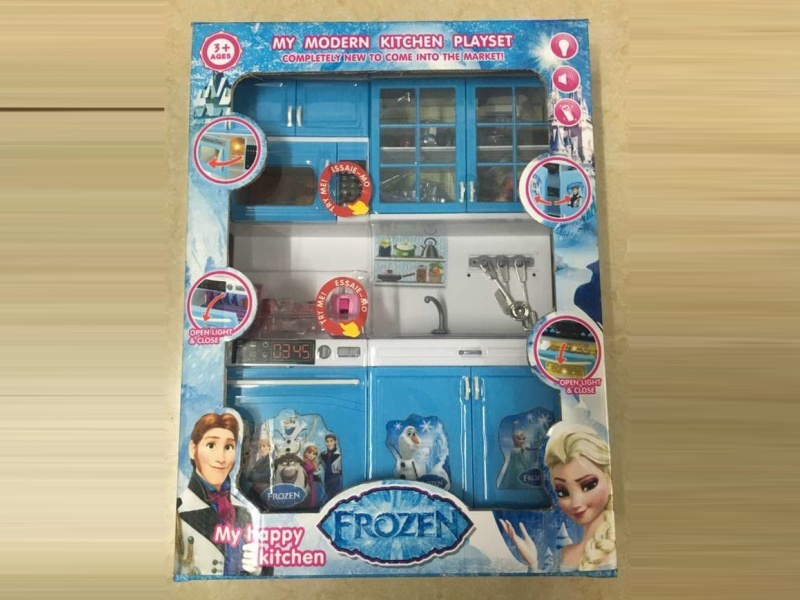 Ice Princess Kitchen Series (Lighting And Music With 3 Ag13 Electronic Chips)