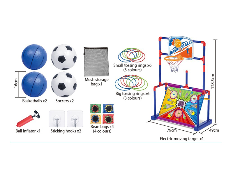 Moving Basketball Target