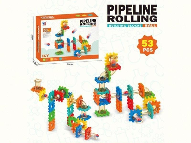 Rolling Ball Track Building Blocks
