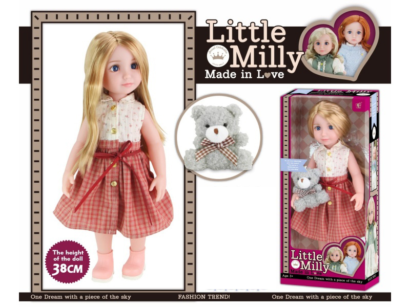 15-Inch All-Vinyl Fashionable Doll