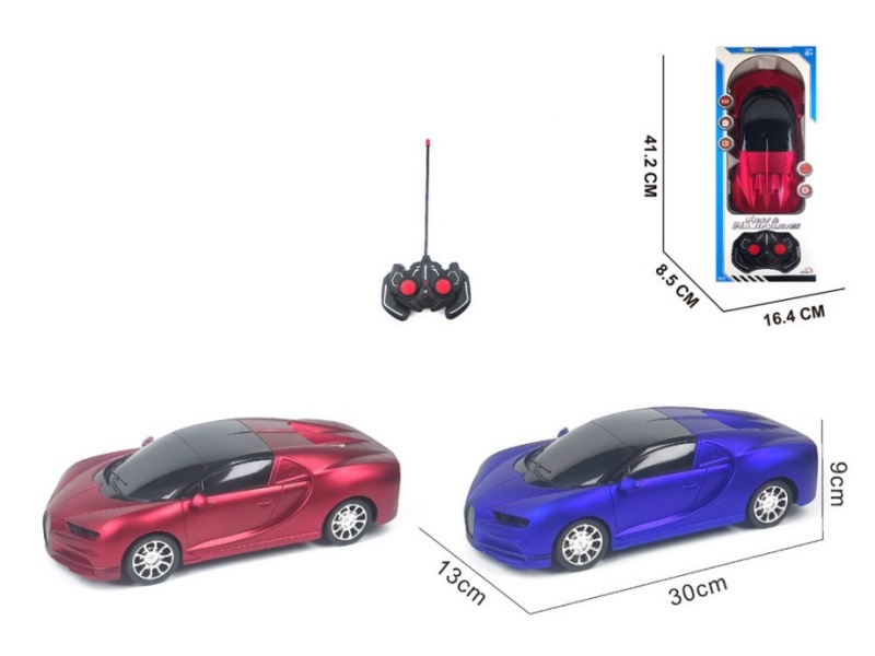 4-Channel  Remote Control Car Scrub Bugatti