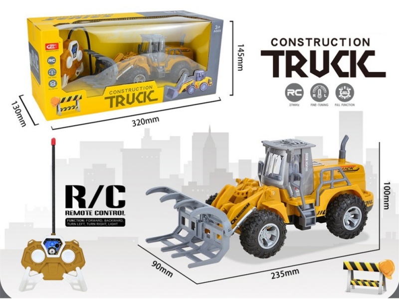 4-Channel  Remote Control  Engineering Truck