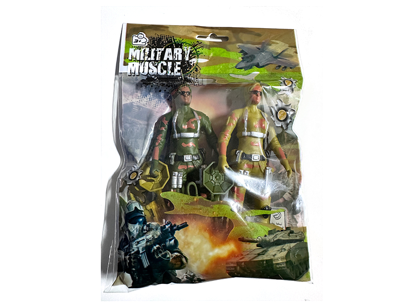 16cm Female Soldier 2PCS + Accessories