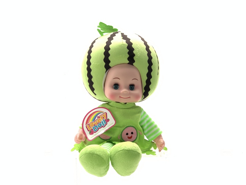 18-Inch Watermelon Music Doll (Opp Bag)