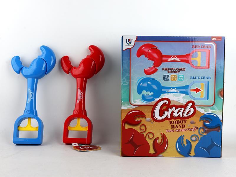6PCS Large Cartoon Crab Foot Tool Toy