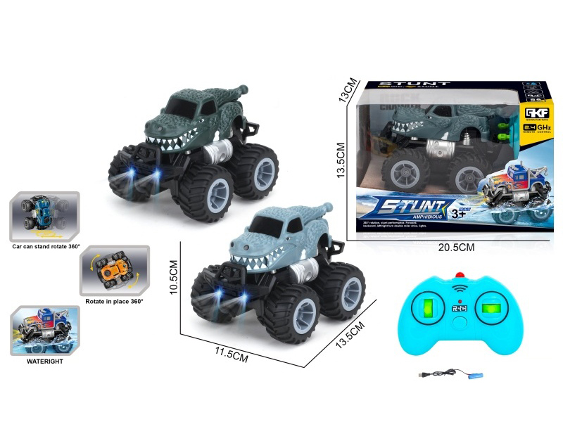 2.4G Remote Control Amphibious Graffiti Off-Road Vehicle