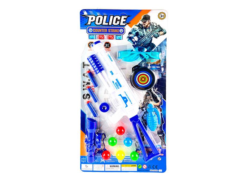 Ping-Pong Ball & Soft Bullet  Gun Set