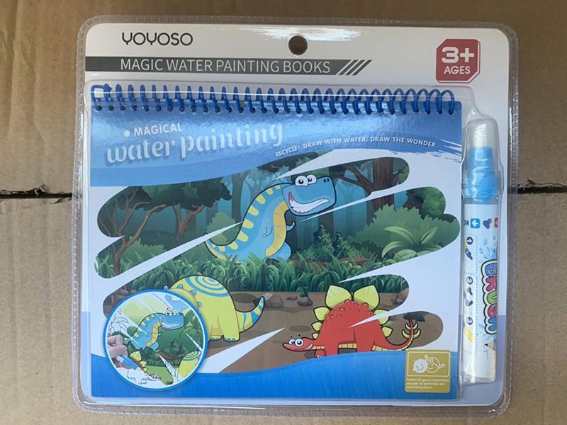 Dinosaur World  Water Painting Book