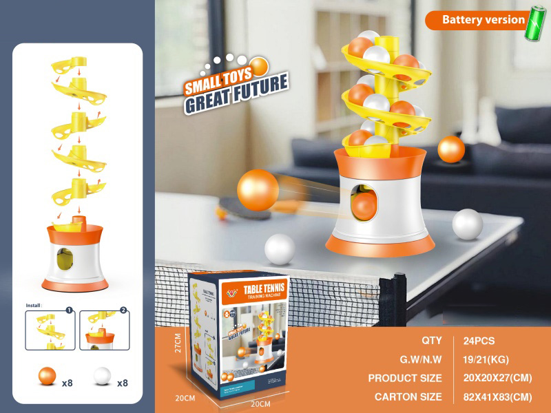 4*Aa Batteries For Direct Serve On The Electric Table Tennis Tee Are To Be Prepared By Yourself