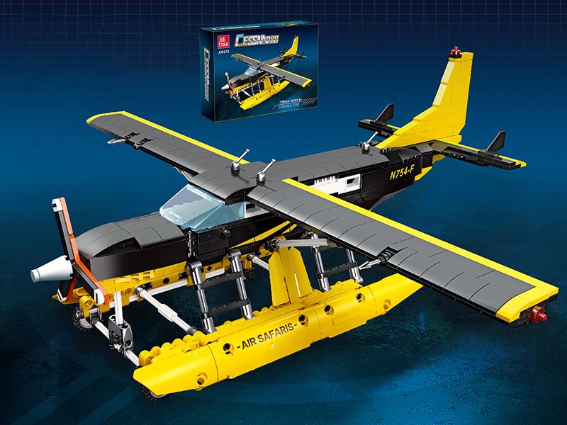 Cessna 208 Airplane Building Blocks 739pcs