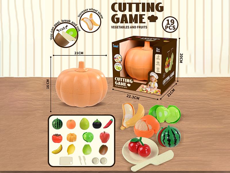 Cutting Fruit And Vegetable Set 19pcs