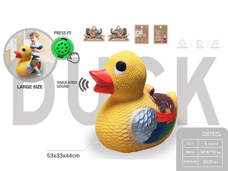 Childrens Mounts Toy - Large Yellow Duck