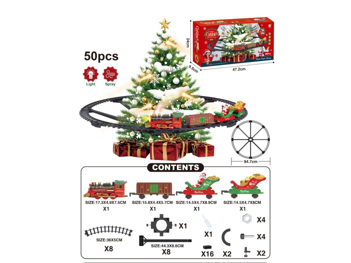 Classical Electric Track Train (Christmas Model)