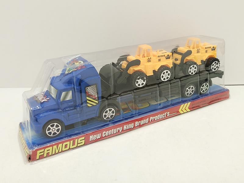 Friction Trailer + 2 Engineering Trucks