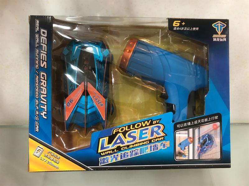 R/C Laser Tracking Wall Climbing Vehicle
