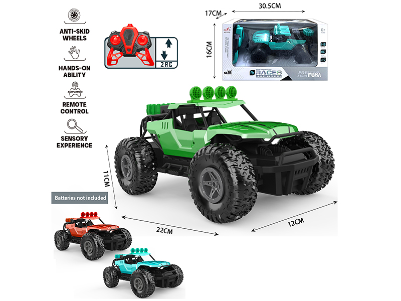 1:18 2CH Remote Control Off-Road Vehicle
