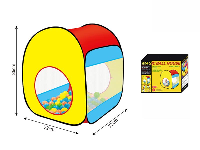 Children Play Tent With 50pcs 7cm Ocean Balls