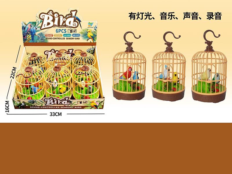 Lighting, Music And Recording Birdcages (2 Birds) 3 Types (6 Pieces Per Box)
