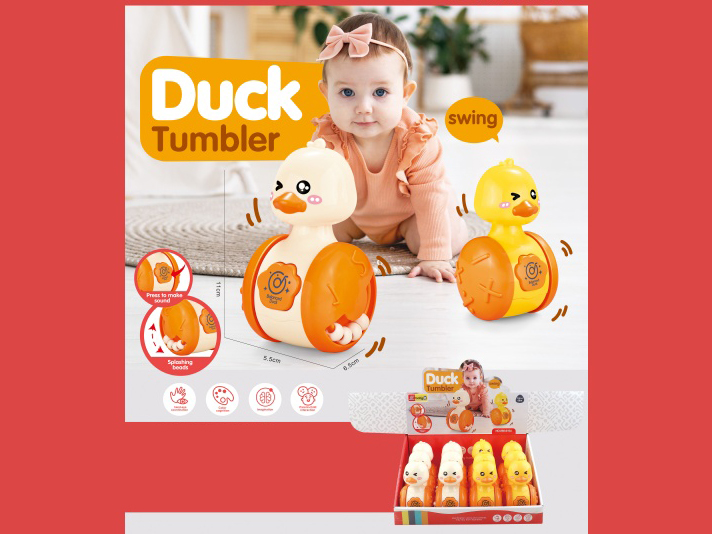 Sliding Untoppleable Duck, Baby Soothing And Intelligence Early Education, Press To Make A "Bb" Sound, Rolling Beads Hand Exercise, Geometric Number Recognition, Accompanying And Guiding To Learn To C