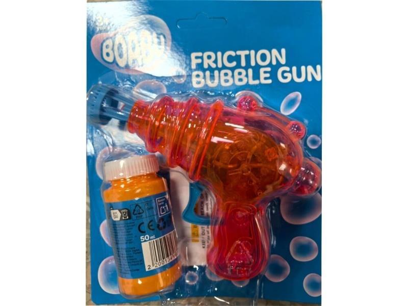 Transparent Hand-Pressed Inertial Bubble Machine