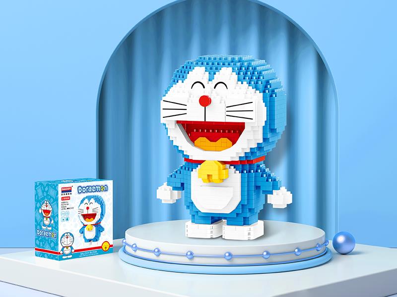 Doraemon Microparticle Building Blocks(842pcs)