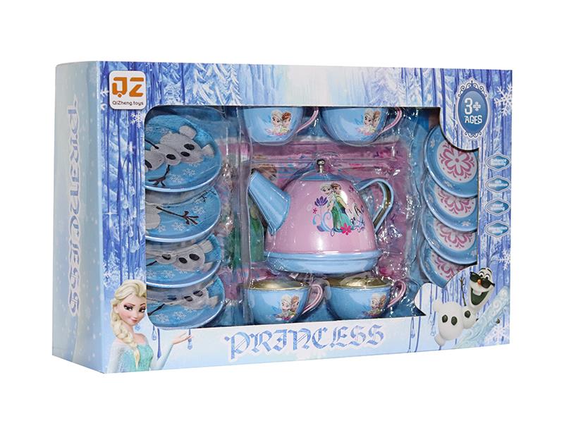 Tinplate Tea Set - Frozen