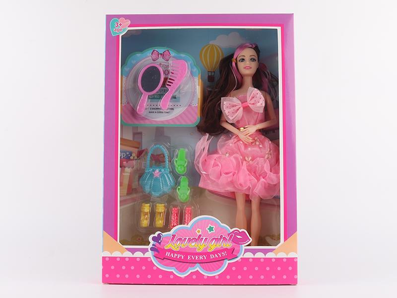 11 Inch Joint Doll With Adornment