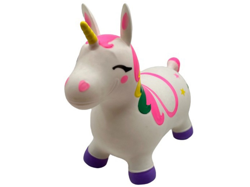 Inflatable White Unicorn