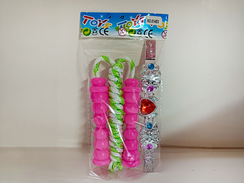 Rope Skipping + Electroplating Bracelet