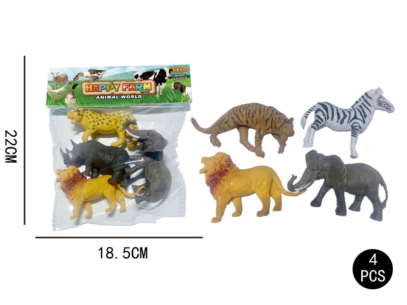 Animal Combination: 4Pcs