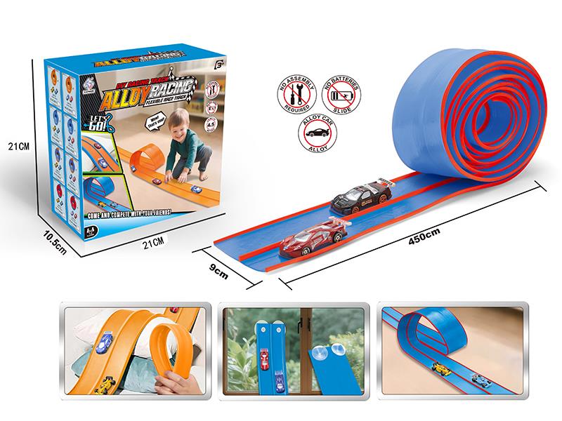 4.5M Flexible Race Track Alloy Car